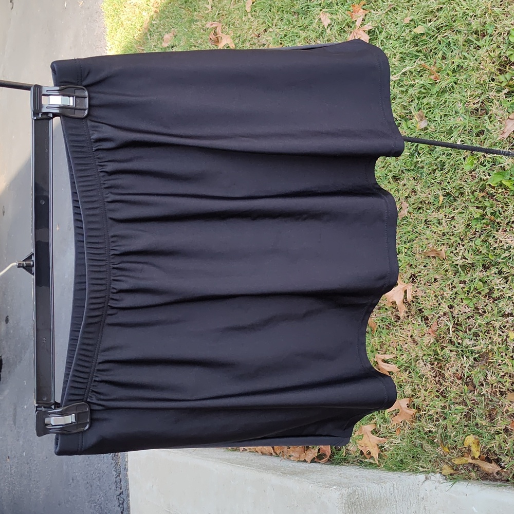 Black Size 14 swimsuits for all swim skirt